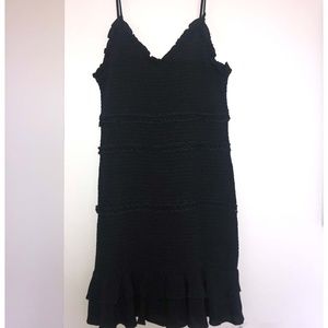Form Fitting Little Black Boutique Dress